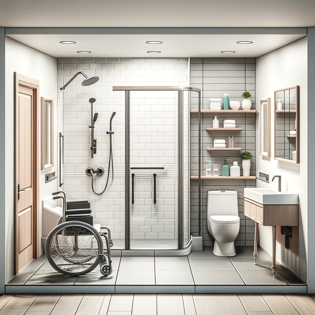 Disabled-Accessible Bathroom
